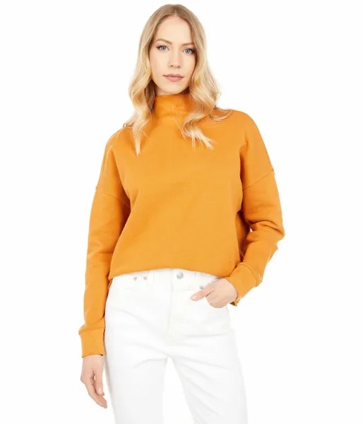 Толстовка Madewell, Mock Neck Sweatshirt