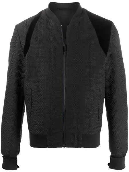 Alexander McQueen жаккардовый бомбер