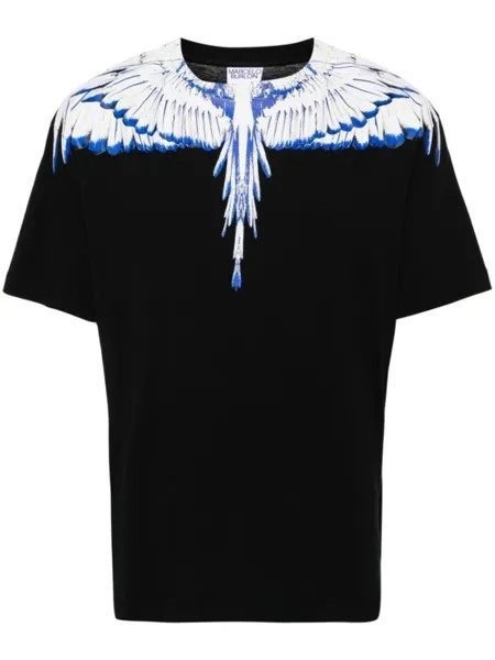 Marcelo Burlon County of Milan футболка с принтом Icon Wings, черный
