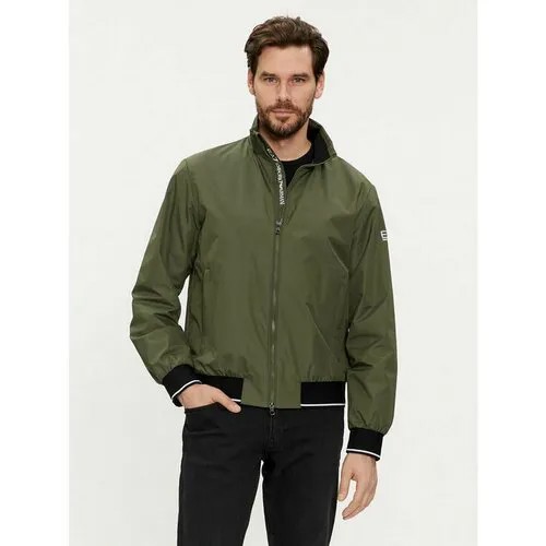 Куртка EA7, размер S [INT], зеленый