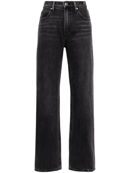 Джинсы EZ прямого кроя Alexander Wang, черный