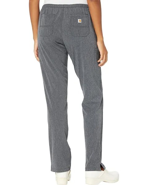 Брюки Carhartt Liberty Straight Leg Scrub Pants - Tall, цвет Charcoal Heather