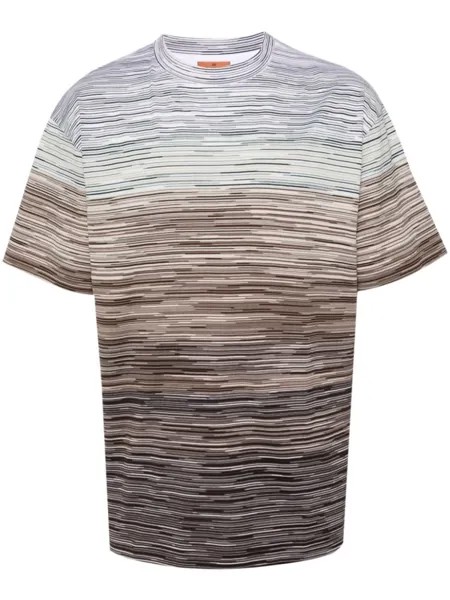 Missoni футболка с узором, белый