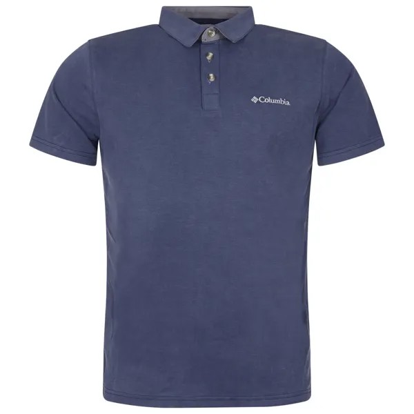 Рубашка поло Columbia Nelson Point Polo, цвет Collegiate Navy