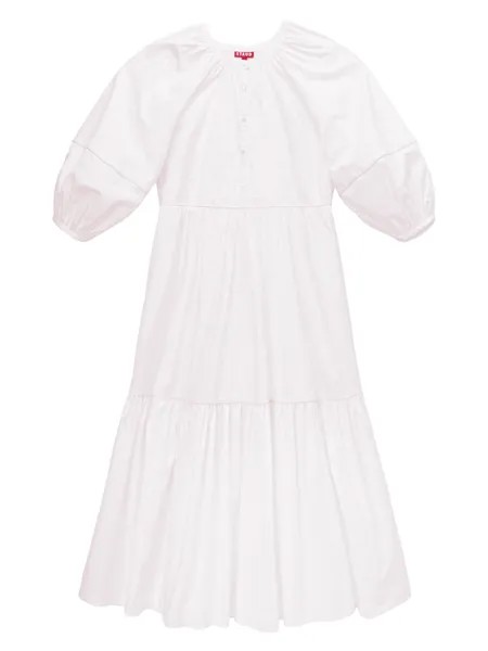 Деми-платье макси STAUD, белый
