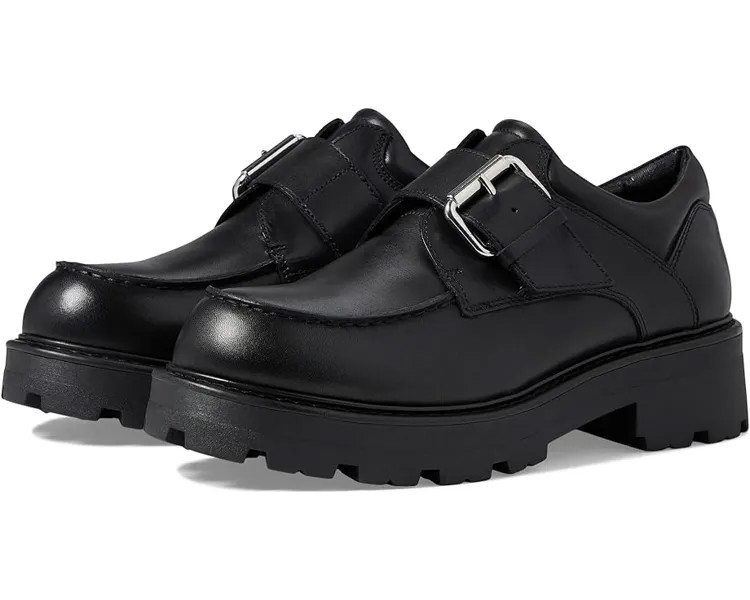 Лоферы Vagabond Shoemakers Cosmo 2.0 Leather Monk Loafer, черный
