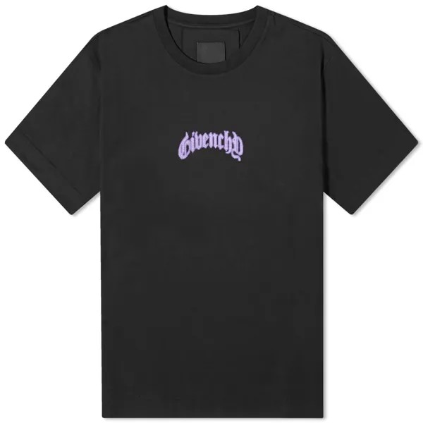 Футболка Givenchy Poster Logo, черный