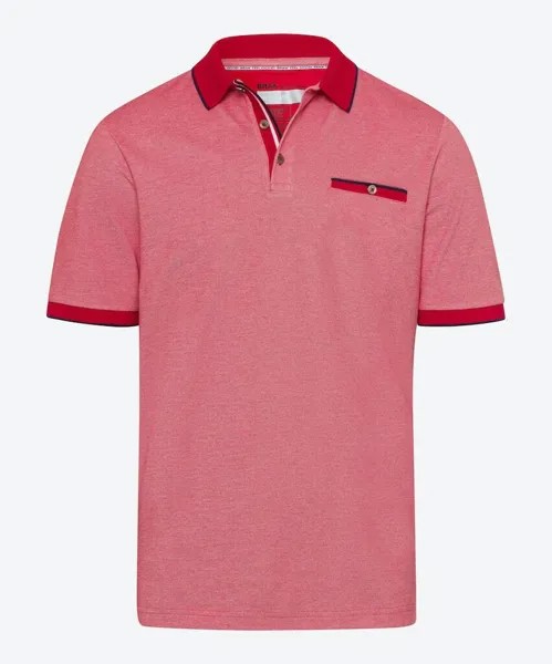 Поло BRAX Polo, цвет signal red