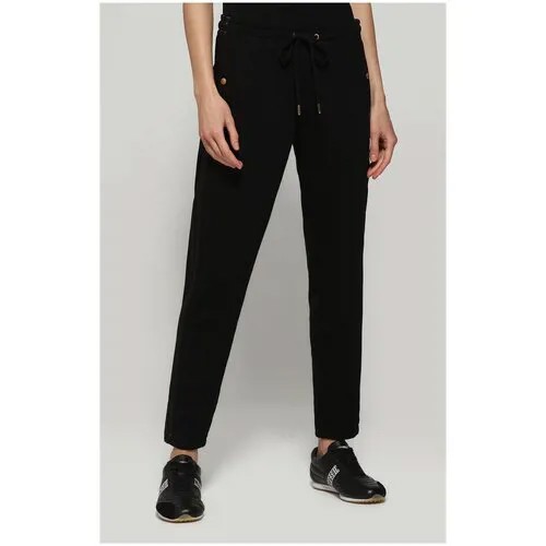 Брюки для женщин, BIKKEMBERGS, модель: D107101M4388C74, цвет: черный, размер: S