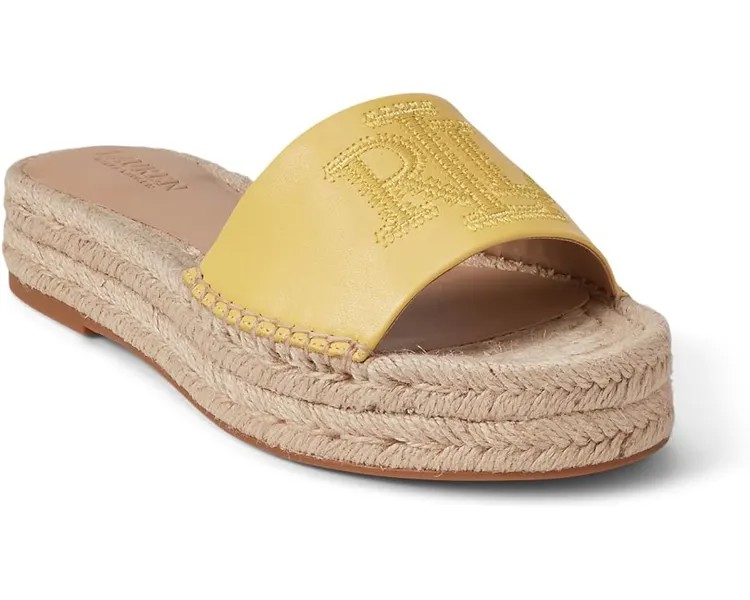 Сандалии LAUREN Ralph Lauren Polly Espadrille, цвет Primrose Yellow/Primrose Yellow