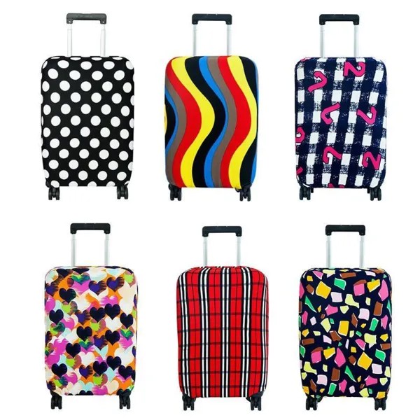 Дорожные принадлежности Путешествия Необходимый багаж Аксессуар Чемодан Распечатанный багаж Пылезащитный чехол для багажа