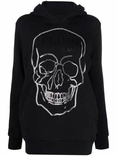 Philipp Plein худи с декором Skull