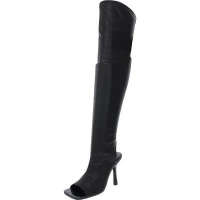 Женские высокие сапоги выше колена Steve Madden Jordyn из искусственной кожи BHFO 2486