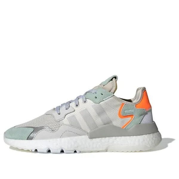 Кроссовки ночные джоггеры Adidas, белый