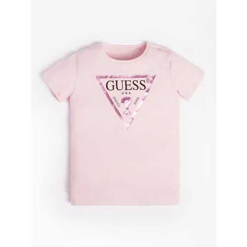 Футболка GUESS, размер 164, розовый