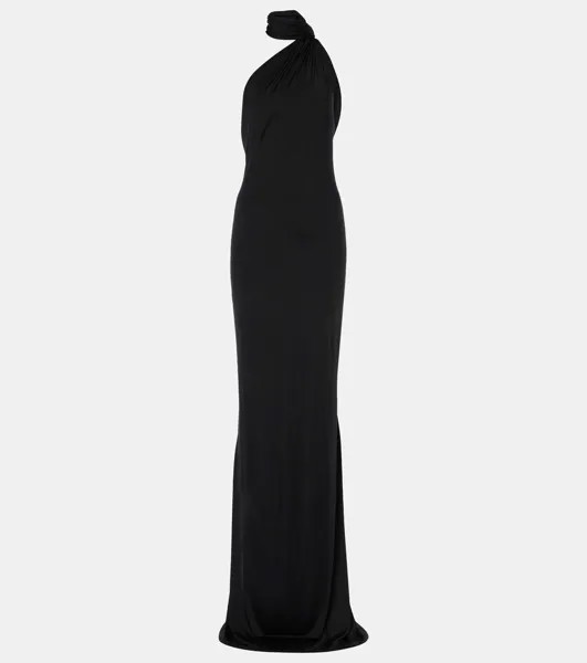 Асимметричное платье Nina Ricci, черный