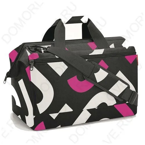 Сумка Allrounder L pocket signature bold pink