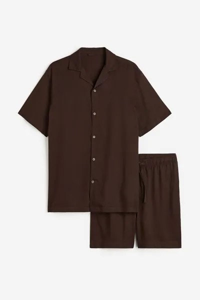 Пижама мужская H&M 1164548001 коричневая 3XL (доставка из-за рубежа)