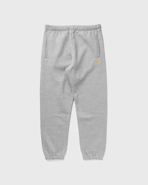Спортивные штаны Carhartt Wip Chase Sweat Pant, цвет grey heather / gold