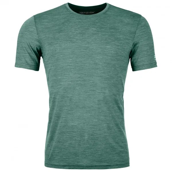 Рубашка из мериноса Ortovox 120 Cool Tec Clean T Shirt, цвет Arctic Grey Blend