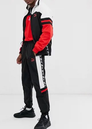 Черные джоггеры с логотипом Puma-Черный