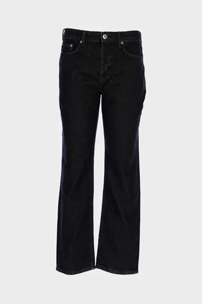 Джинсовые брюки Finn Black Regular Tapered Buttoned E 4407-015 CROSS JEANS