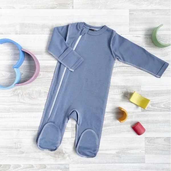 Mjolk Комбинезон швы наружу Sleep and Play Blue Shadow