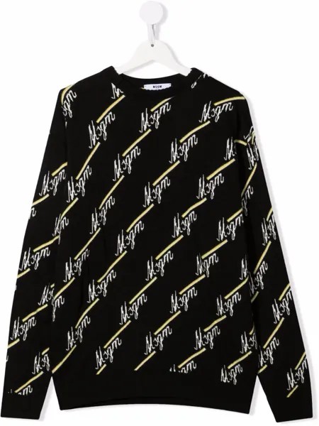 MSGM Kids джемпер с логотипом
