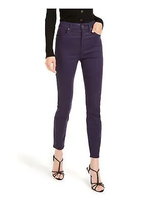 Женские узкие брюки фиолетового цвета 7 FOR ALL MANKIND Размер: 24