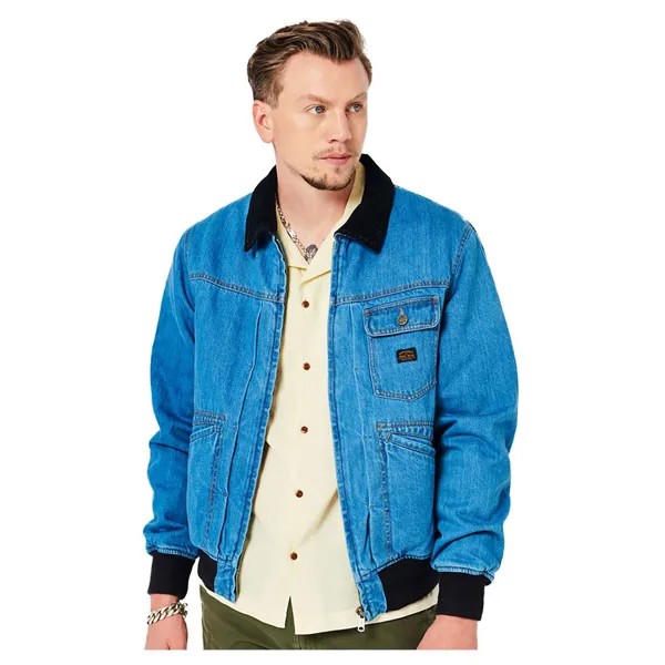Куртка Superdry Vintage Worker Bomber, синий