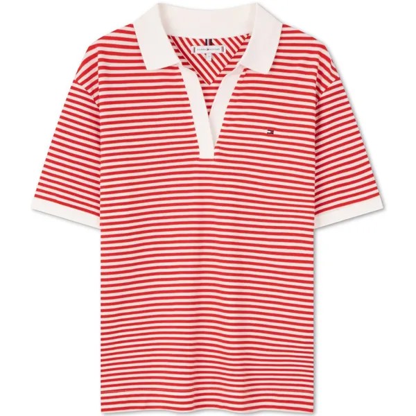 Женская рубашка-поло Tommy Hilfiger, цвет Blue DW5