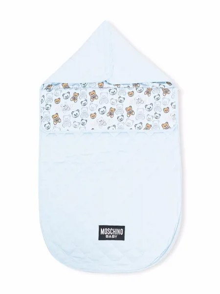 Moschino Kids стеганый конверт