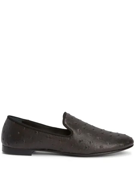 Giuseppe Zanotti лоферы Seymour, черный