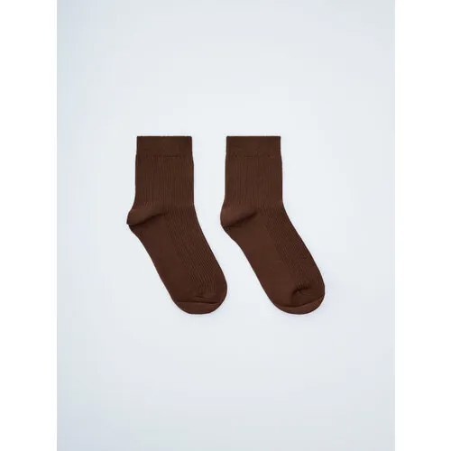 Носки Sela, размер 36/38, коричневый