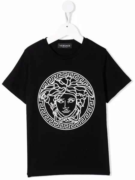 Versace Kids футболка с логотипом