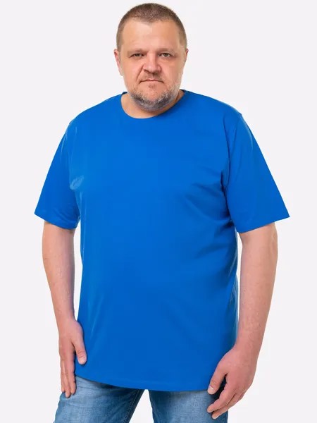 Футболка мужская HappyFox HF9121 синяя 62 RU