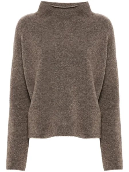 Filippa K свитер Mika Yak, коричневый