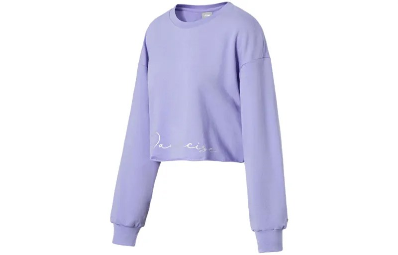 Свитшот Fitness Series женский фиолетовый Lining