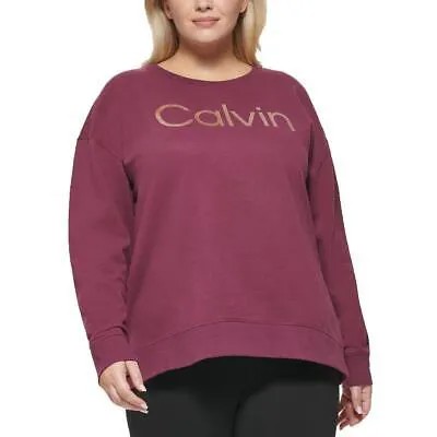 Женский фиолетовый свитшот Calvin Klein Performance Athletic Plus 3X BHFO 9418