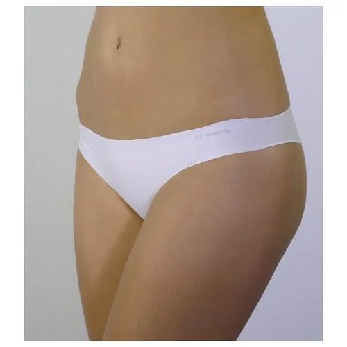 Dimanche lingerie Трусы Invisible бразильяна низкой посадки, размер 4, белый