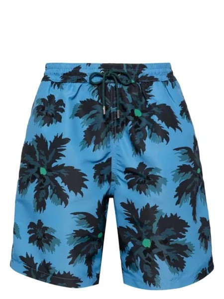 Плавки-шорты с принтом Palmera Paul Smith, синий