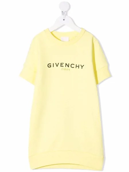 Givenchy Kids платье-толстовка с логотипом