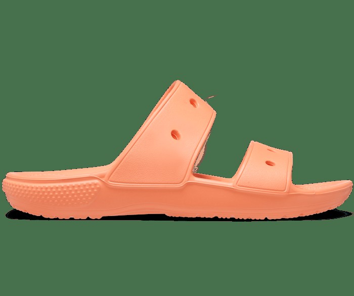 Сланцы женские Crocs CRW_206761 оранжевые 37-38 EU (доставка из-за рубежа)