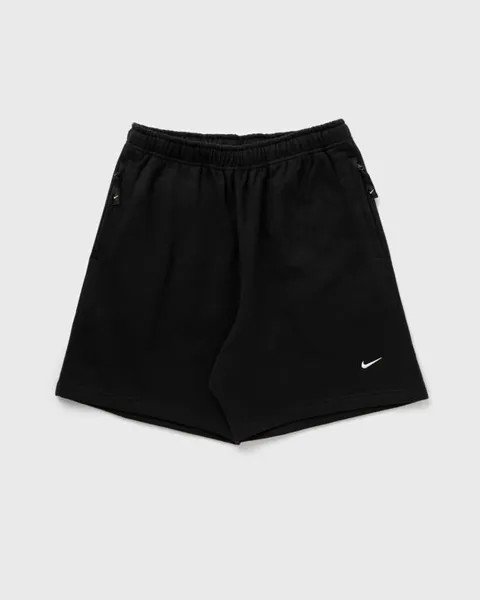 Шорты Nike Solo Swoosh Fleece Shorts, черный/белый