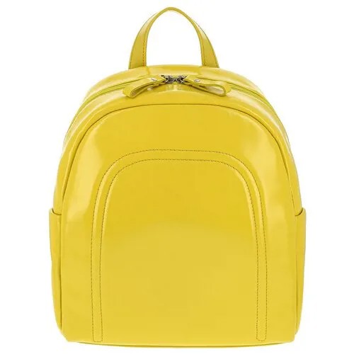 Рюкзак Versado, фактура гладкая, желтый