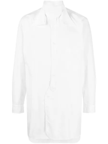 Yohji Yamamoto многослойная рубашка, белый