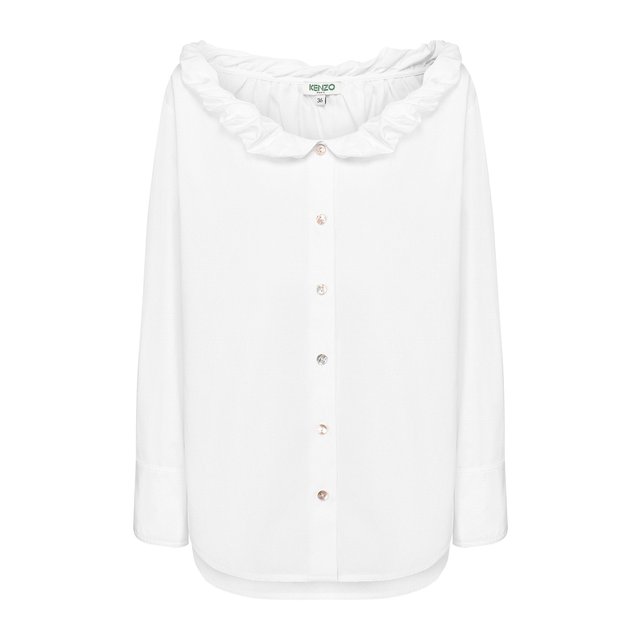 Хлопковая рубашка Kenzo
