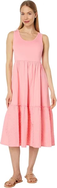 Платье без рукавов из микс-медиа Tommy Hilfiger, цвет English Rose