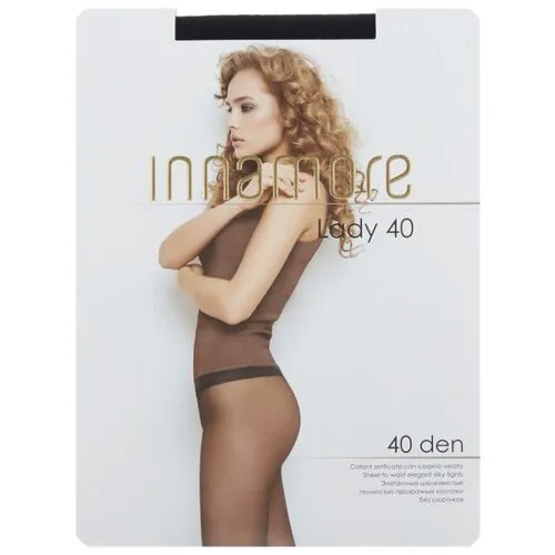 Колготки Innamore Lady 40 den, размер 5-XL, nero (черный)