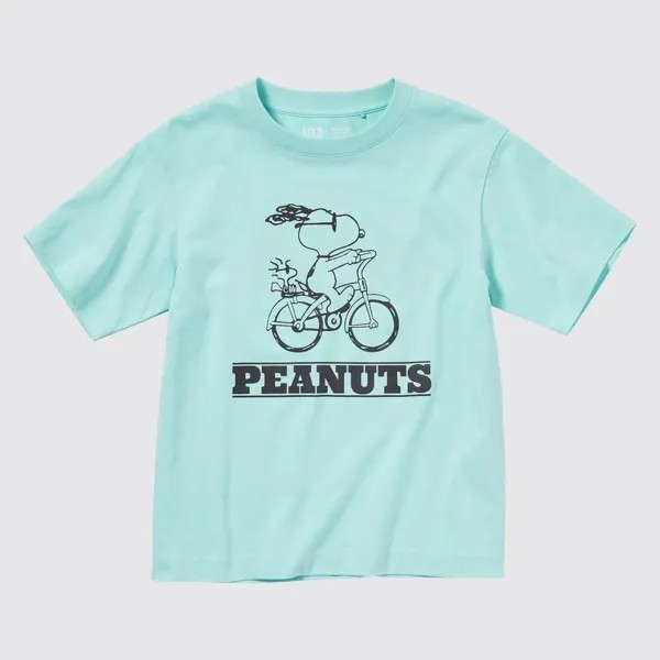 UNIQLO KIDS RETRO PEANUTS UT (Футболка с рисунком и коротким рукавом)